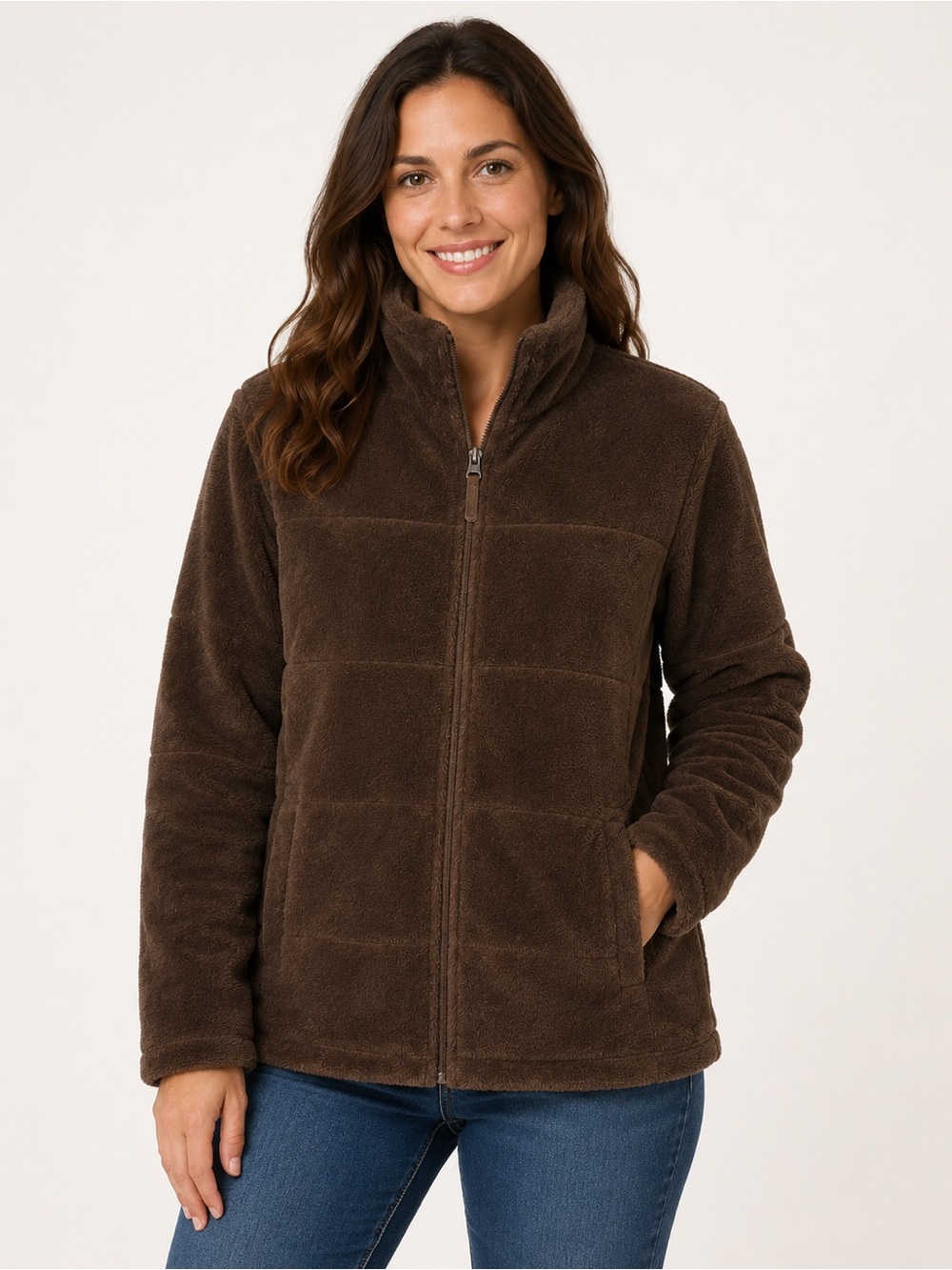 🤎 COLUMBIA WOMEN’S 1X PLUSH FLEECE JACKET 🤎